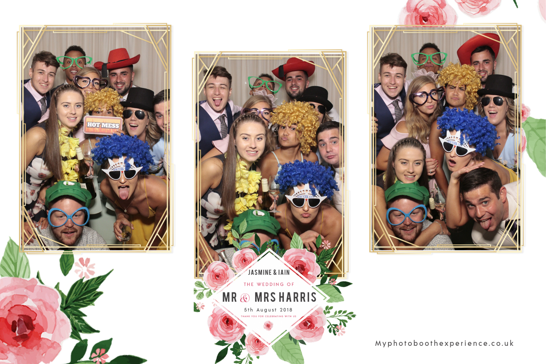 Mr & Mrs Harris  | View more photos from the event at gallery.myphotoboothexperience.co.uk/u/MyPhotoBoothExperienceLtd/Mr-Mrs-Harris